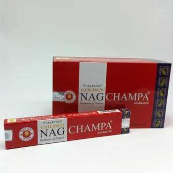 

GOLDEN NAG CHAMPA incense 1 box of 12 boxes
