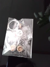 Conjunto de joyería de boda de plata 2020 para mujer, aretes y collar colgantes de circonita negra, conjunto de 3 piezas, disfraz de moda, novedad de 925