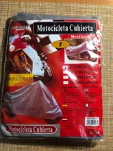 Cubierta completa para motocicleta, impermeable, a prueba de polvo, UV, sol, lluvia, nieve, interior y exterior, cubierta para bicicleta