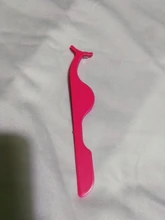 1 Uds pinzas para pestañas falsas, aplicador de pestañas postizas, rizador de extensiones de pestañas, pinza auxiliar, pinzas de maquillaje