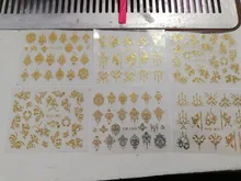 Gel Polish Decals Slider-Accessories Nail-Sticker Diamond Lace/letter Black Necklace