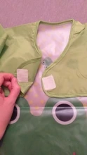 Baberos para bebé, paño de eructo infantil, delantal de manga larga, bata babero de alimentación impermeable para niños pequeños, Baberos Bavoir, accesorios de ropa