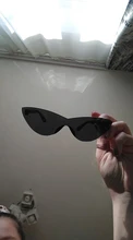 Gafas de sol de una pieza con forma de ojo de gato para mujer, anteojos de sol femeninos, de diseño de marca, a la moda, Retro, Vintage, coloridas, para conductores