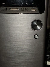 Interruptor de botón de Reinicio de Metal para PC, reinicio LED, 12mm, 16mm, 19mm, 22mm, con Cable de placa base de 60cm, interruptor de alimentación para PC