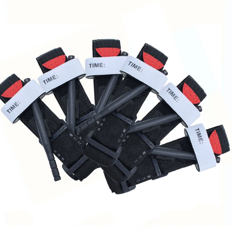 3 6 Pcs Emergency Tourniquet Outdoor Portable First Aid Quick Slow Release Tourniquets CAT Tactical Equipment 65 95CM