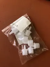 10 Uds. Pegamento Universal para pestañas, aguja de bloqueo, botella de repuesto, cabeza de boca, pegamento extendido, utensilio de extensión de pestañas antibloqueo