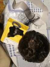 Blice-Peluca de pelo sintético para mujer, postizo de onda corta Natural, Color mezclado, resistente al calor, Kanekalon Peluca de P1B/30 pelucas para uso diario, envío gratis
