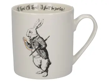 

Alice mug in Wonderland White Rabbit 350 ml