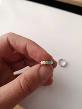 Anillos de dedo de corazón y arco iris para mujer, de bambú, plata de ley 925 auténtica, sortija de compromiso de boda, joyería