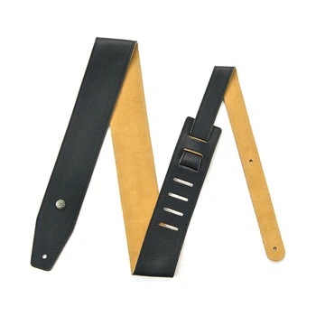 

Bmf09bn guitar strap, Black/natural, leather, WIDTH 2.5 ", Dunlop