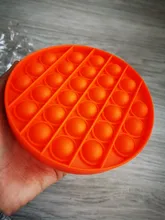 Juguetes anti estrés burbujas estallar juego Push Fidget sensorial juguetes adultos niños punk juguetes de silicona autismo necesidades especiales
