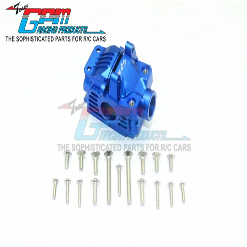 Gpm Scatola Ingranaggi Anteriore In Alluminio-19 Pezzi Set Per Traxxas Rustler 4 X4 Vxl 67076-4/Slash 4X4/Slash 4X4 Lcg/Xo-01 Aggiornamento