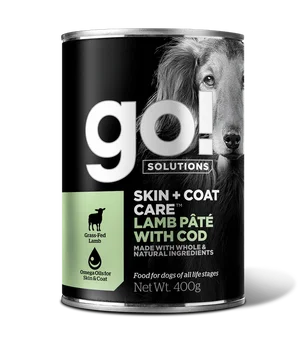 

GO! Canned with lamb and cod for dogs 0,4 kg x 6 PCs