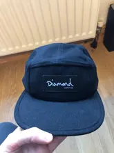 Sombreros planos ajustados con bordado informal, 5 paneles florales, para verano y primavera