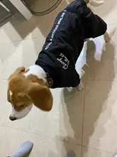 HOOPET Large Coat Down-Jacket Winter New Warm Autumn for Dogs Dog-Prints Overalls Leisure-Style