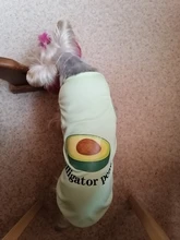 Ropa de perro para perros pequeños estampado bonito verano mascotas camiseta perro ropa chaleco para gatos mascota de algodón de T camisa Pug ropa trajes