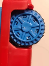 MARUMINE-Batería de tren para operar, modelo de ferrocarril, vías de ferrocarril clásico, bloques con regalos para coche para niños