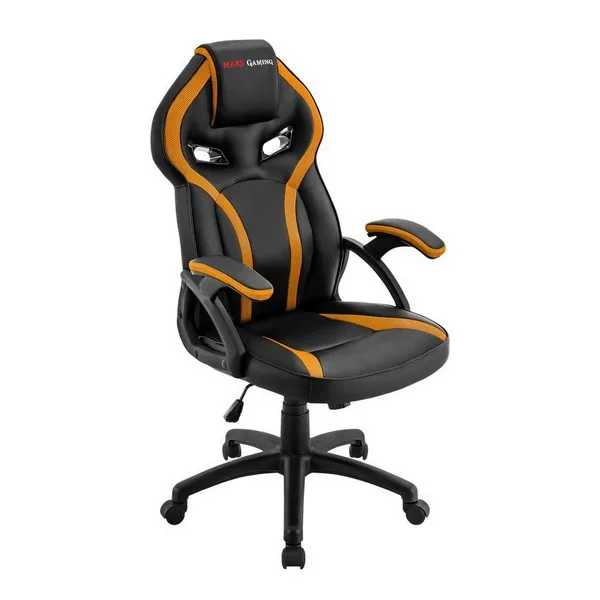 Игровое кресло Mars Gaming MGC118BY black yellow