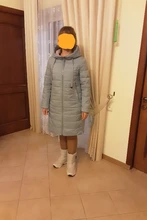 Women Jacket Spring-Collection Hood Designer MIEGOFCE Zipper with And Medium Knee-Length