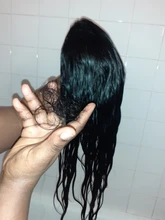 TIANTAI-Peluca de cabello humano liso para mujer, postizo de encaje con cierre de 4x4 28 pulgadas, pelo Remy brasileño con densidad de 150