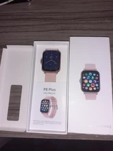 SITLOS 2020 reloj inteligente P8 además de 1,69 pulgadas de la presión arterial Monitor de ritmo cardíaco IP67 impermeable 8 modos de Android iOS