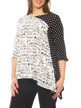 

Maxi shirt ladies' elegant fancy size soft