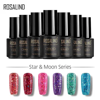 

ROSALIND Xingyue spot manufacturers wholesale nail polish phototherapy glue 12 colors