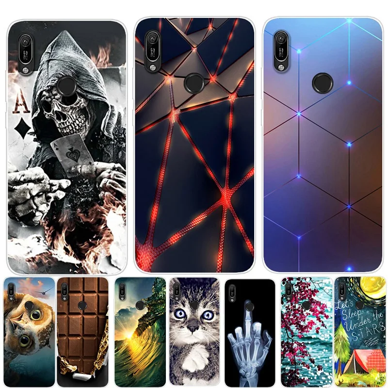 Honor 8A Case For Huawei Cover Soft Silicone Back Phone on JAT-LX1 8 A A8 Honor8A 6.09 | Мобильные телефоны и аксессуары
