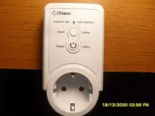 Enchufe de la UE, enchufe inteligente GSM, inglés, ruso, SMS, Control remoto, temporizador, controlador de temperatura con Sensor, enchufe de toma de corriente