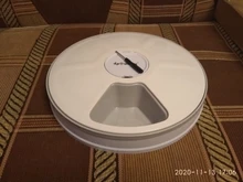 Pet-Feeder Cat-Dispenser Automatic Food-Feed-Tool Dry with Voice-Remind 6-Grids/pet 24h-Timer