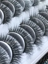 Pestañas postizas de visón 3D, extensiones de pestañas postizas de visón Natural, volumen espectacular, herramientas de maquillaje al por mayor, 10/20 pares