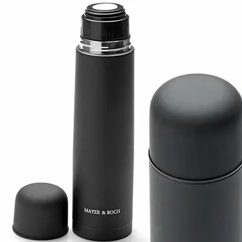 

Thermos black stainless steel 750 ml met/flask Mayer & Boch 25891