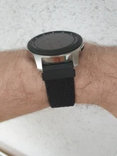 20mm/22mm trenzado Solo lazo correa para Samsung Galaxy ver 3/46mm/42mm/activo 2/equipo S3 pulsera reloj Huawei GT/2/2e/Pro banda