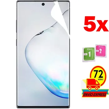 

5x Protector It is Screen Sheet Film for for Samsung GALAXY NOTE 10 PLUS (NOT It is TEMPERED GLASS GLASS)