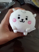 LLavero de caricatura de animales de Kpop coreano para niños, colgante pequeño de felpa de 7CM para bebés, accesorios para bolsa de Juguetes