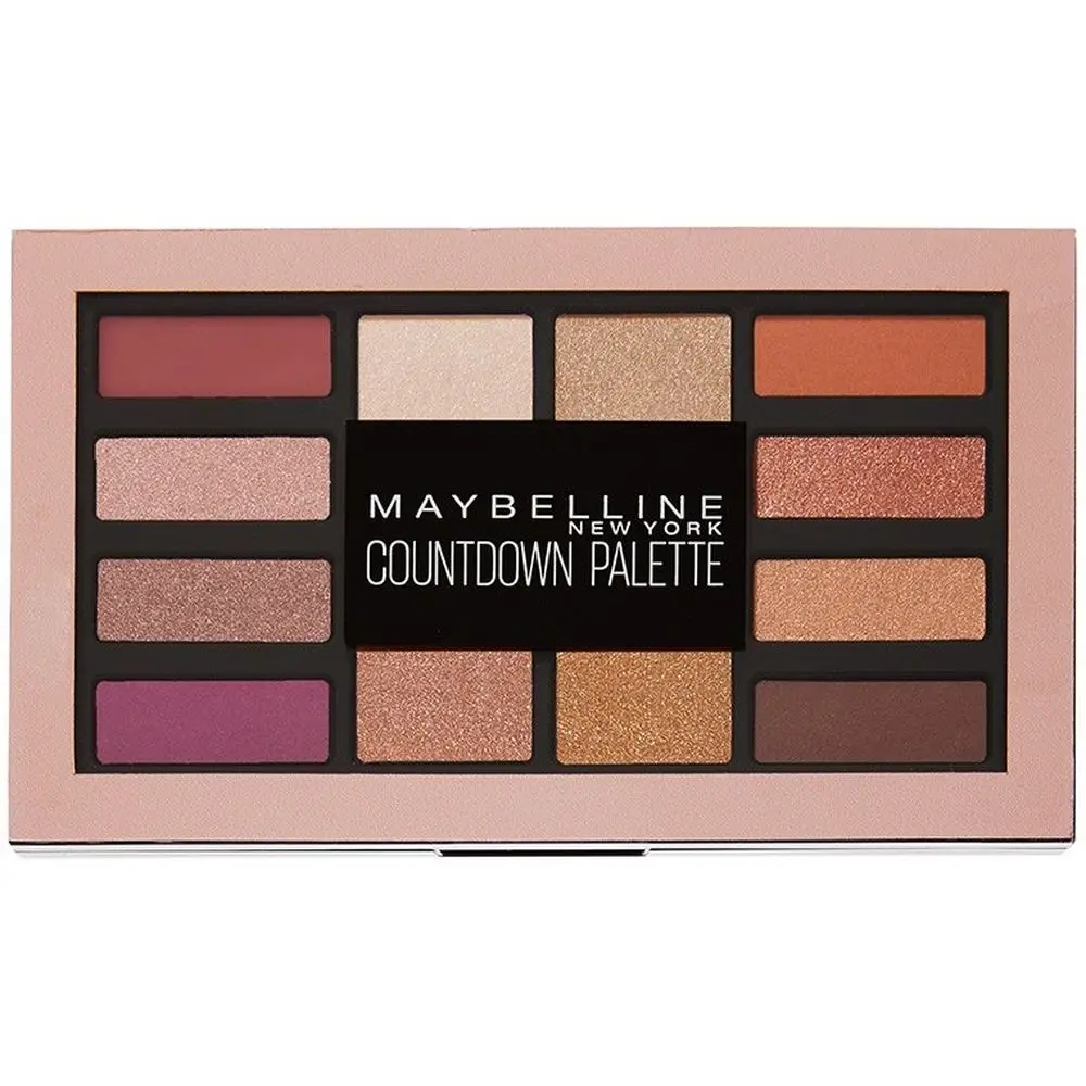 Maybelline New York Палетка теней для век "Countdown", 12 глубоких оттенков, 12 г