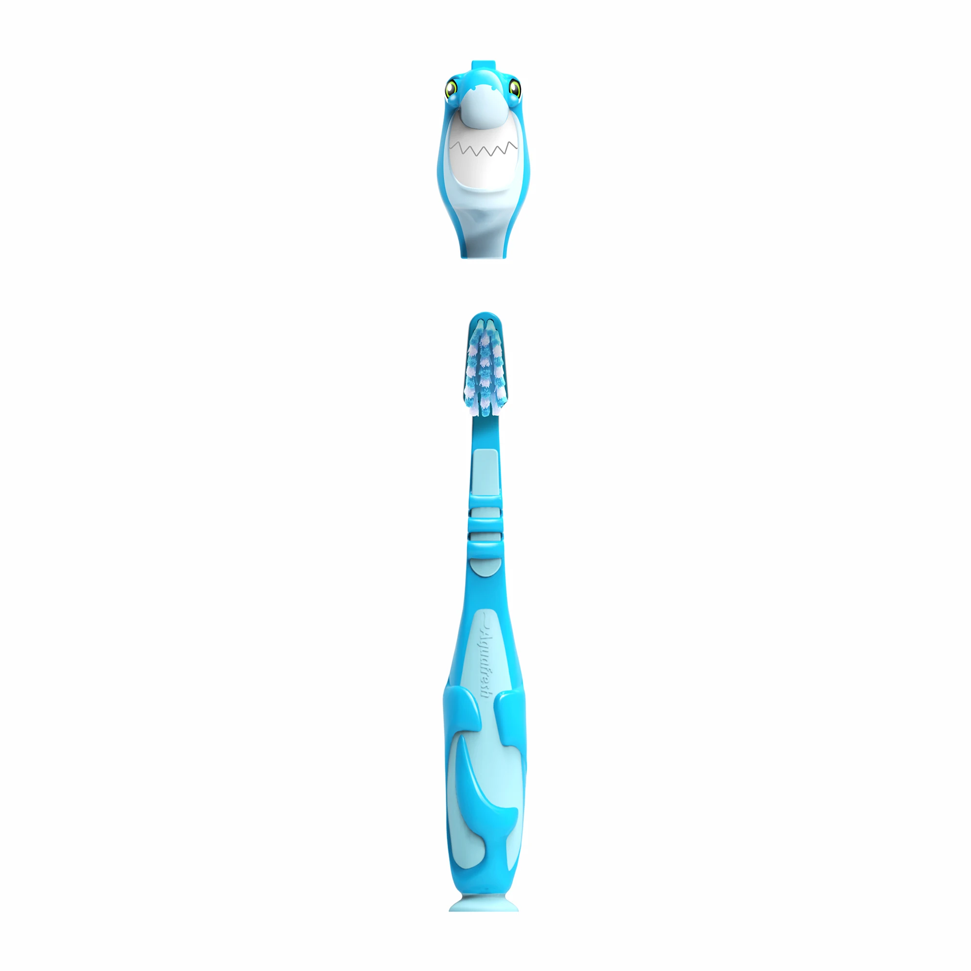 Aquafresh Аквафреш Мои молочные зубки, зубная щетка для детей от 3 до 5 лет, голубая