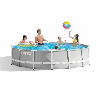 

Scaffold basin round 549 х122см, ladder, decking, awning, filter pump ac220v... Intex, арт.26732
