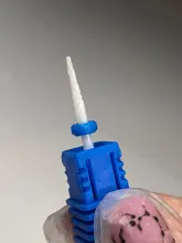 Broca de clavo de cerámica eléctrica manicura ejercicios de fresado para manicura de cerámica de manicura de uñas de Máquina Herramienta