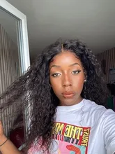 ILARIA-extensiones de pelo ondulado brasileño, extensiones de cabello humano de ondas profundas, Pelo Rizado sin procesar Remy, 28, 30, 32 y 36 pulgadas, Onda de agua