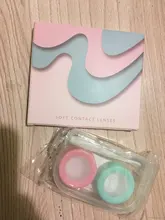 UYAAI-lentillas de colores para ojos, lentillas de 3 tonos para ojos, azules, naturales, Color marrón, 2 uds.