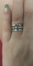 Vintage de plata grande multicapa de Color anillos con forma de pescado para las mujeres, declaración de anillo de boda, anillos anelli