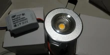 Spot-Light Ceiling-Lamp Led-Decoration Led Dimmable DBF Body-Recessed Black/white COB