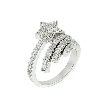 

Silver 925 Sterling Zircon Stone Ring