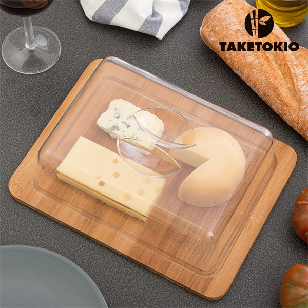 TakeTokio бамбуковое блюдо для сыра