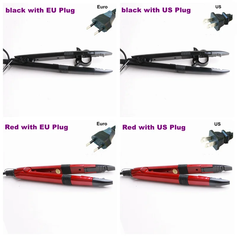 Classic Coda Professional Adjustable Temperature Pre Bonded Hair Extension Iron Heat Keratin Fusion Connector Tools Hair Extension Tool