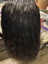 Vallbest onda suelta mechones con cierre cabello humano 3 mechones con cierre de encaje brasileño extensiones de pelo ondulado mechones Remy extensión del cabello