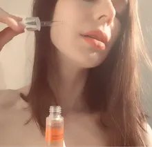 LANBENA-suero Facial blanqueador con vitamina C, esencia para la piel que aclara las manchas, elimina manchas oscuras y pecas