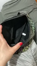 Riñonera luminosa de cuero para mujer, bolso de cintura, a la moda, 2020