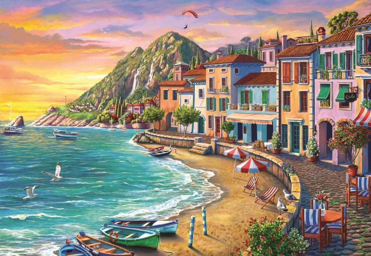 Anatolian Puzzle Gorgeous Beach 2000 Piece Jigsaw Puzzle Fun Toys Gift Wall Decoration For Adults Teenagers Puzzles Aliexpress